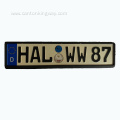 Middle East car license plate frames